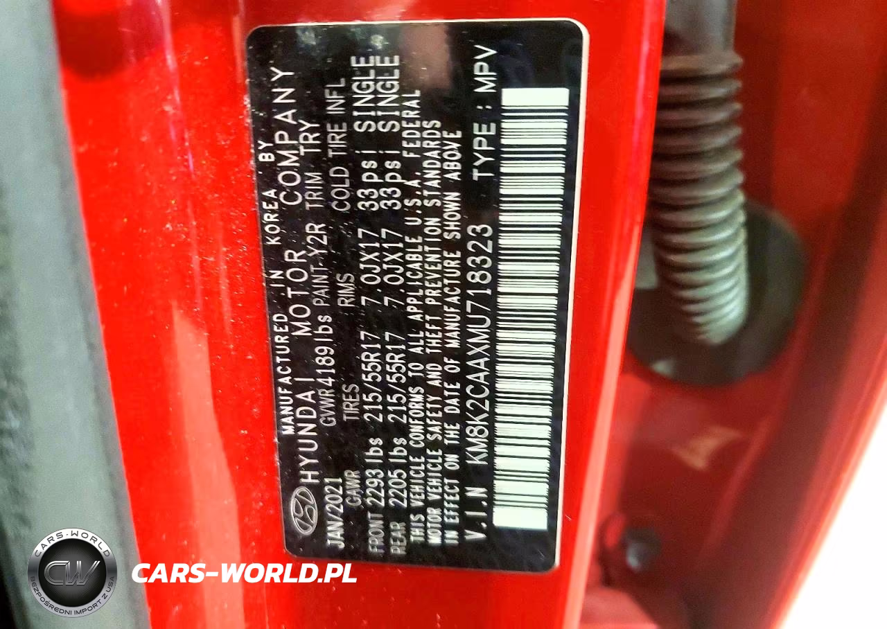2021 Hyundai Kona Sel VIN:KM8K2CAAXMU718323 - 14