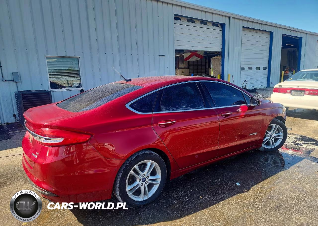 2018 Ford Fusion Se Hybrid VIN:3FA6P0LU4JR157462 - 3