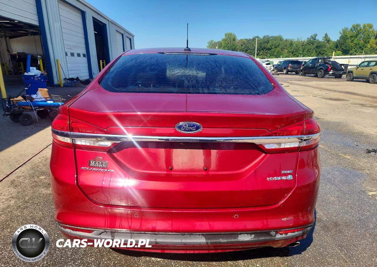 2018 Ford Fusion Se Hybrid VIN:3FA6P0LU4JR157462 - 6