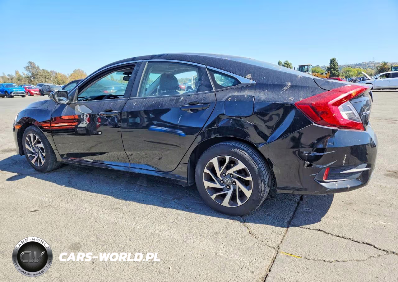 2016 Honda Civic Ex VIN:19XFC2F88GE222006 - 2
