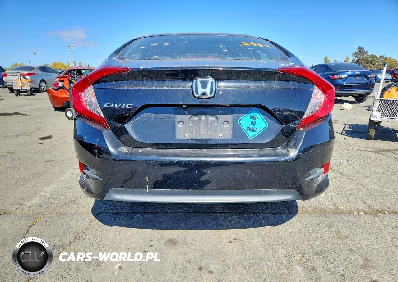 2016 Honda Civic Ex VIN:19XFC2F88GE222006 - 6