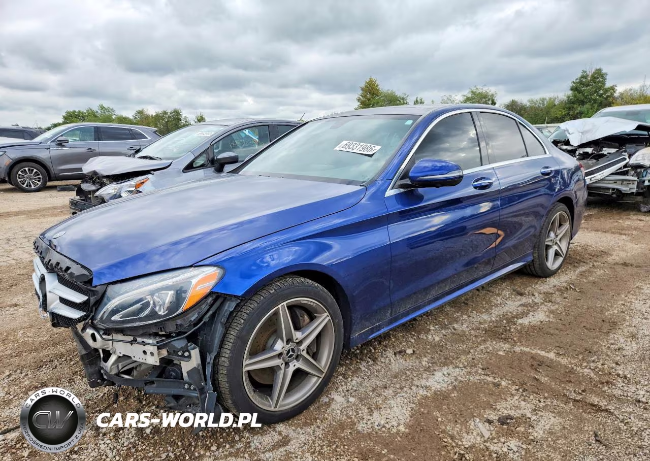 2018 Mercedes-Benz C 300 4Matic VIN:55SWF4KBXJU234405 - 1