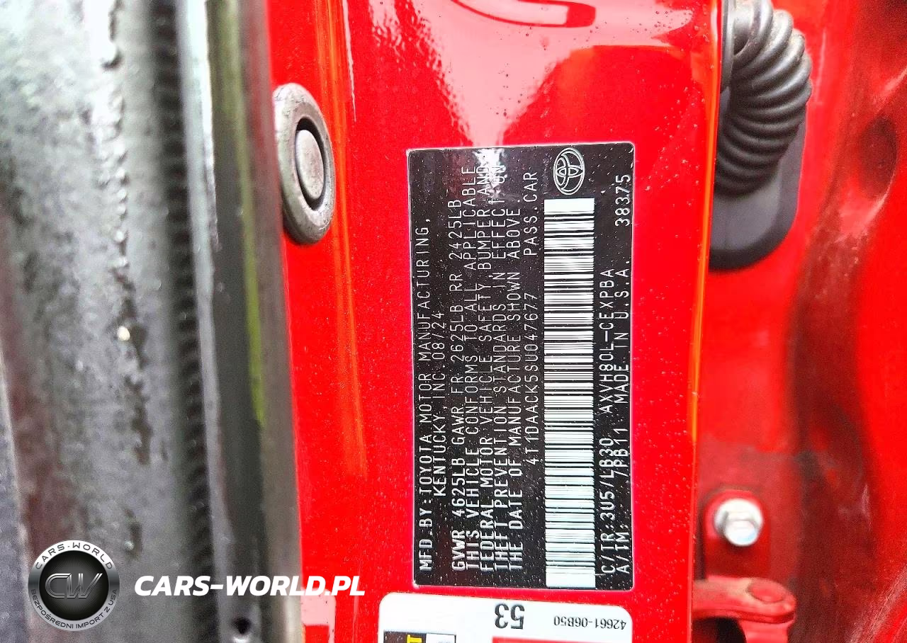 2025 Toyota Camry Xse VIN:4T1DAACK5SU047677 - 12