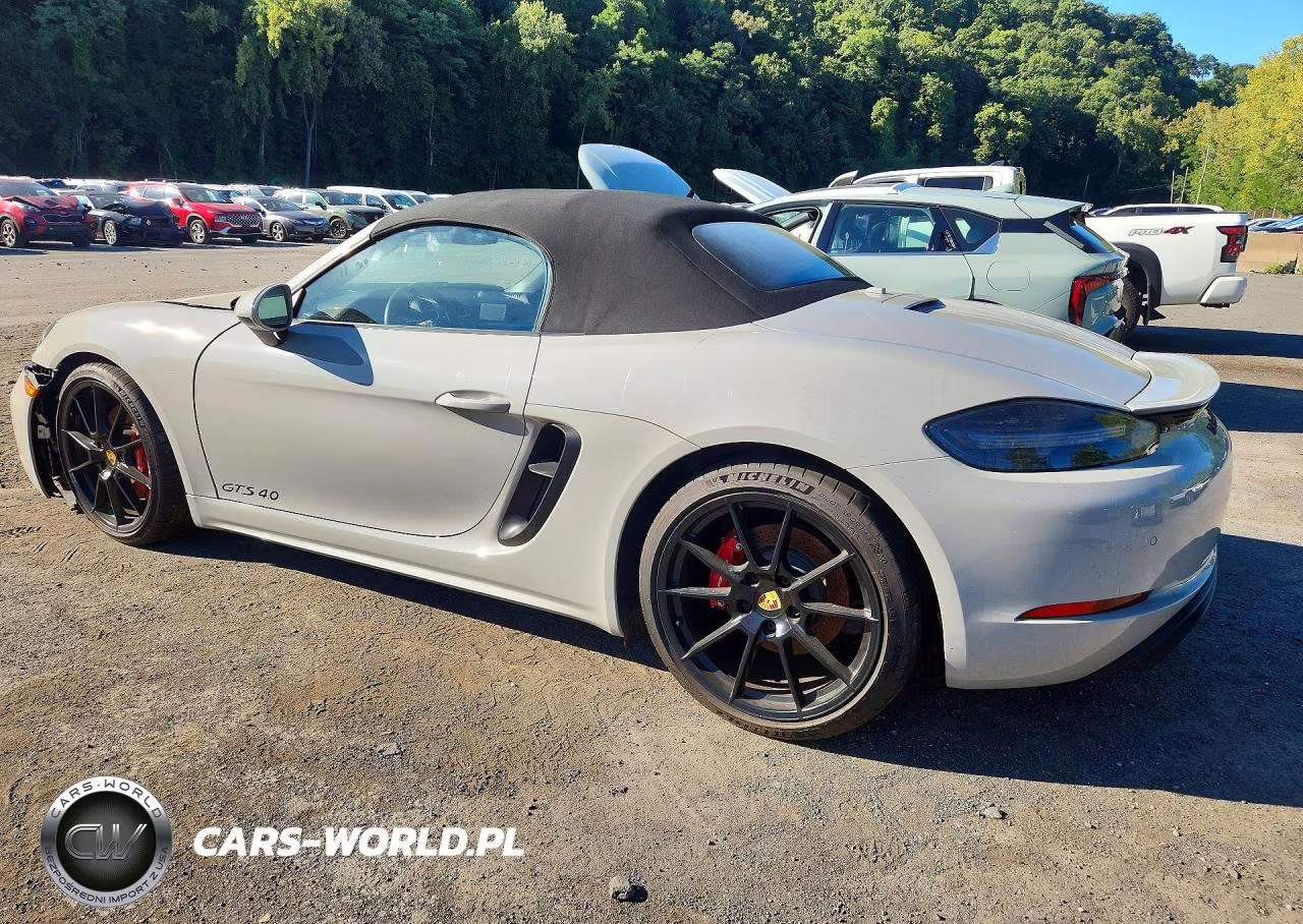 2025 Porsche Boxster Gts VIN:WP0CD2A89SK230208 - 2