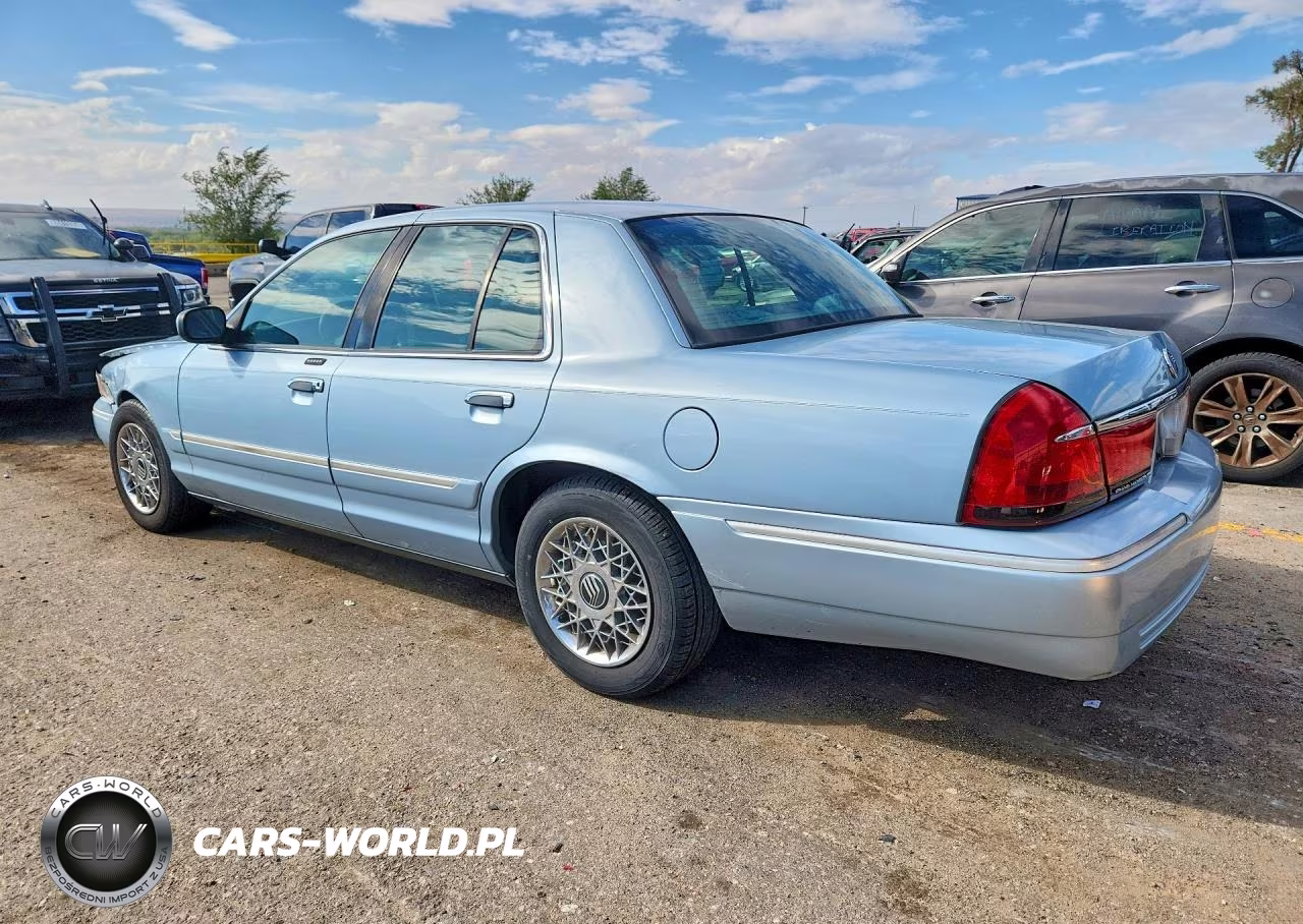 2002 Mercury Grand Marquis Gs VIN:2MEFM74W82X635573 - 2