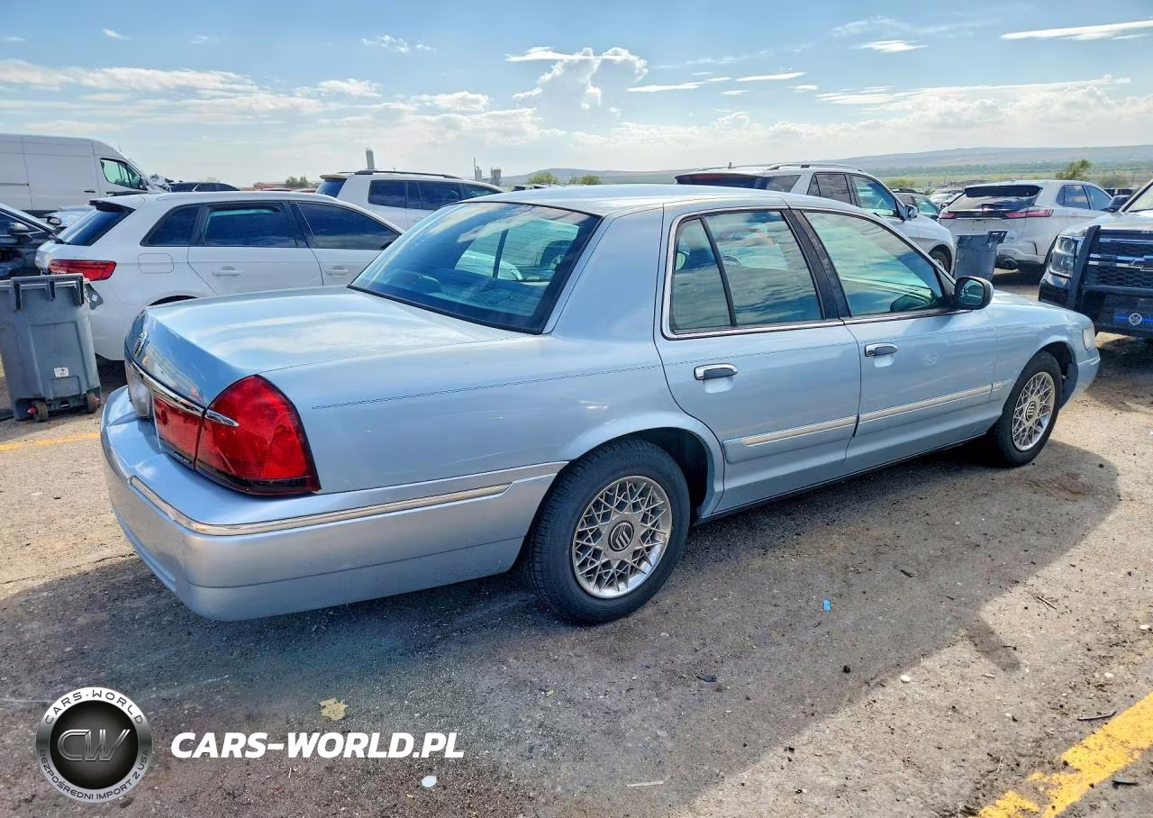 2002 Mercury Grand Marquis Gs VIN:2MEFM74W82X635573 - 3