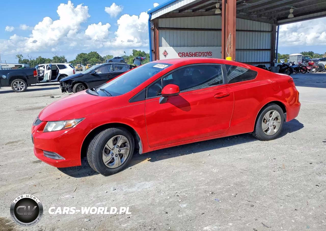 2013 Honda Civic Lx VIN:2HGFG3B54DH516719 - 1