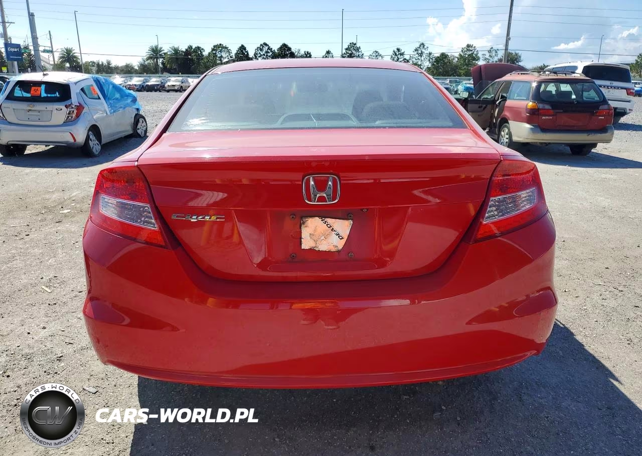 2013 Honda Civic Lx VIN:2HGFG3B54DH516719 - 6