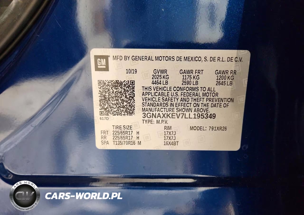 2020 Chevrolet Equinox Lt VIN:3GNAXKEV7LL195349 - 13