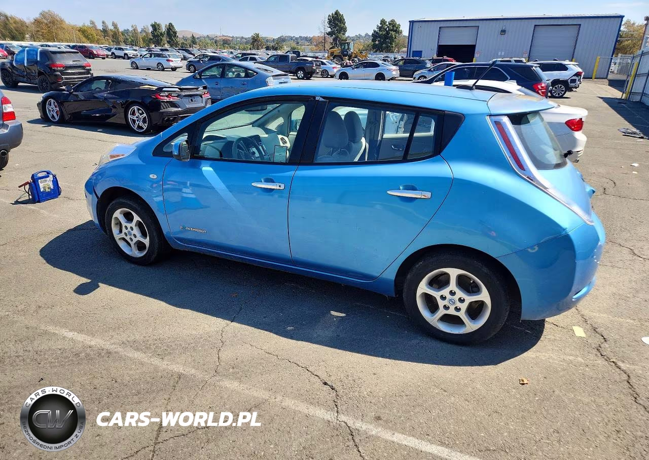2011 Nissan Leaf Sv VIN:JN1AZ0CP2BT006440 - 2