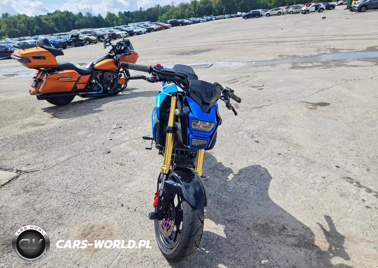 2017 Honda Grom 125 VIN:MLHJC6116H5200592 - 2