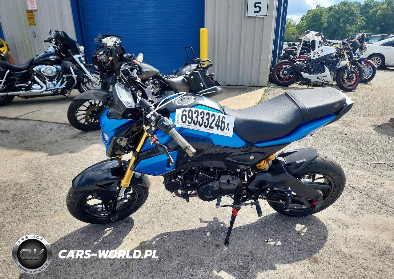 2017 Honda Grom 125 VIN:MLHJC6116H5200592 - 3