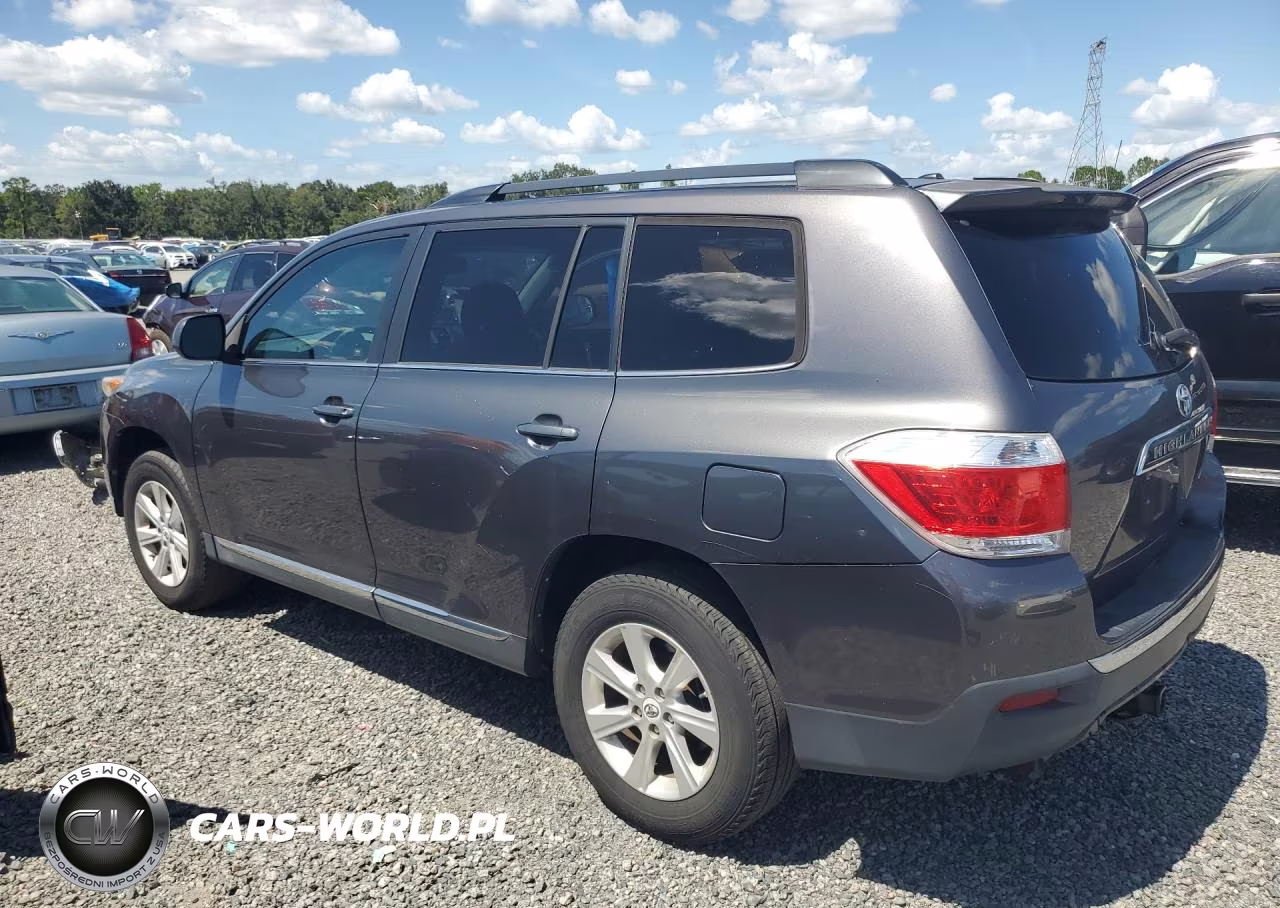 2012 Toyota Highlander Se VIN:5TDBK3EH5CS154112 - 2
