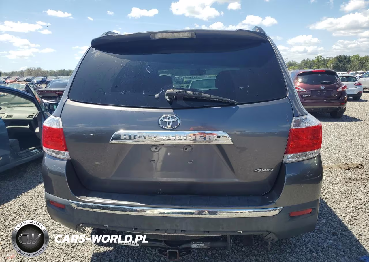 2012 Toyota Highlander Se VIN:5TDBK3EH5CS154112 - 6