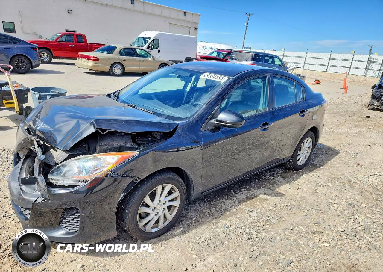 2012 Mazda 3 I VIN:JM1BL1W76C1533768 - 1