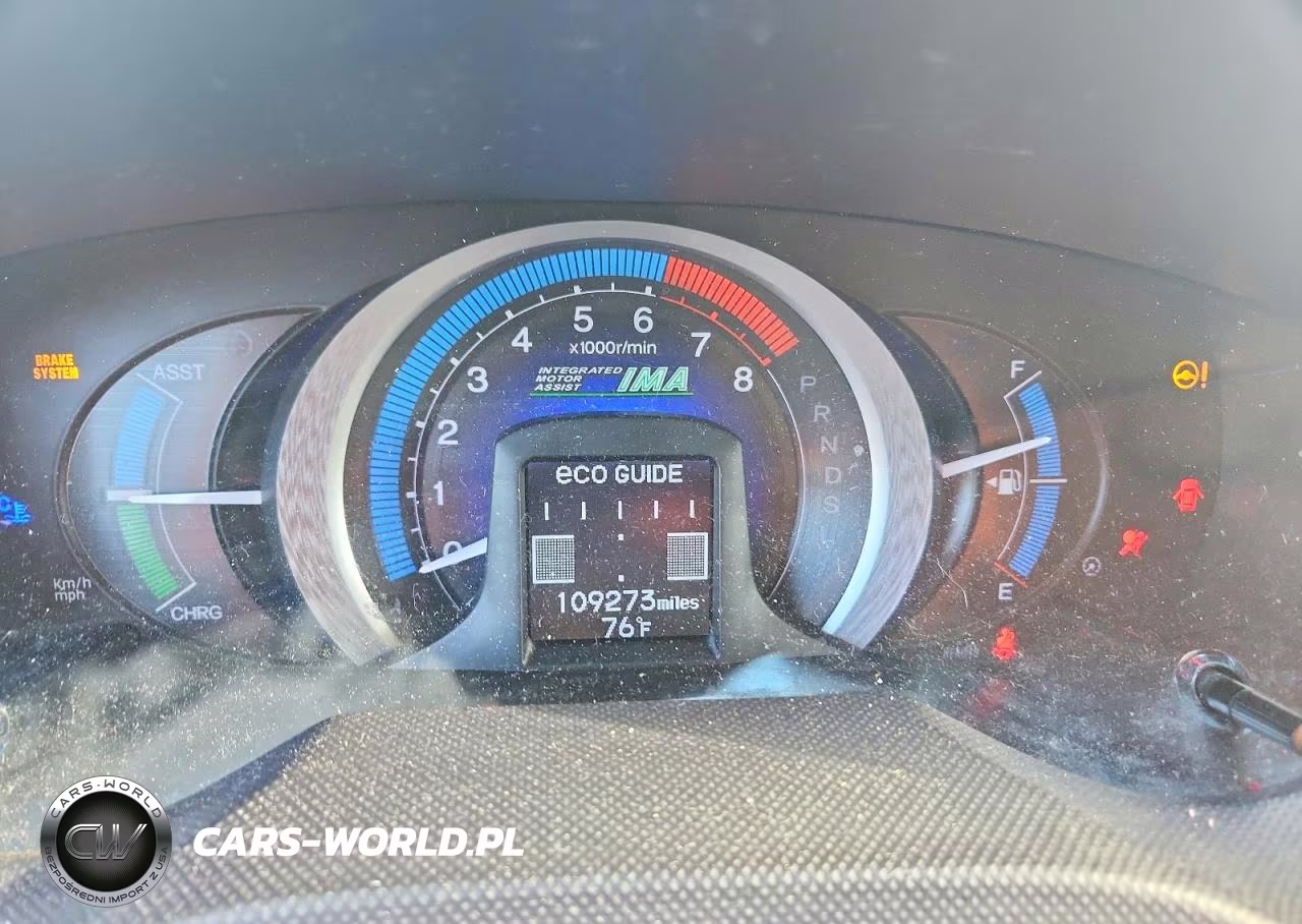 2010 Honda Insight Lx VIN:JHMZE2H56AS035957 - 9