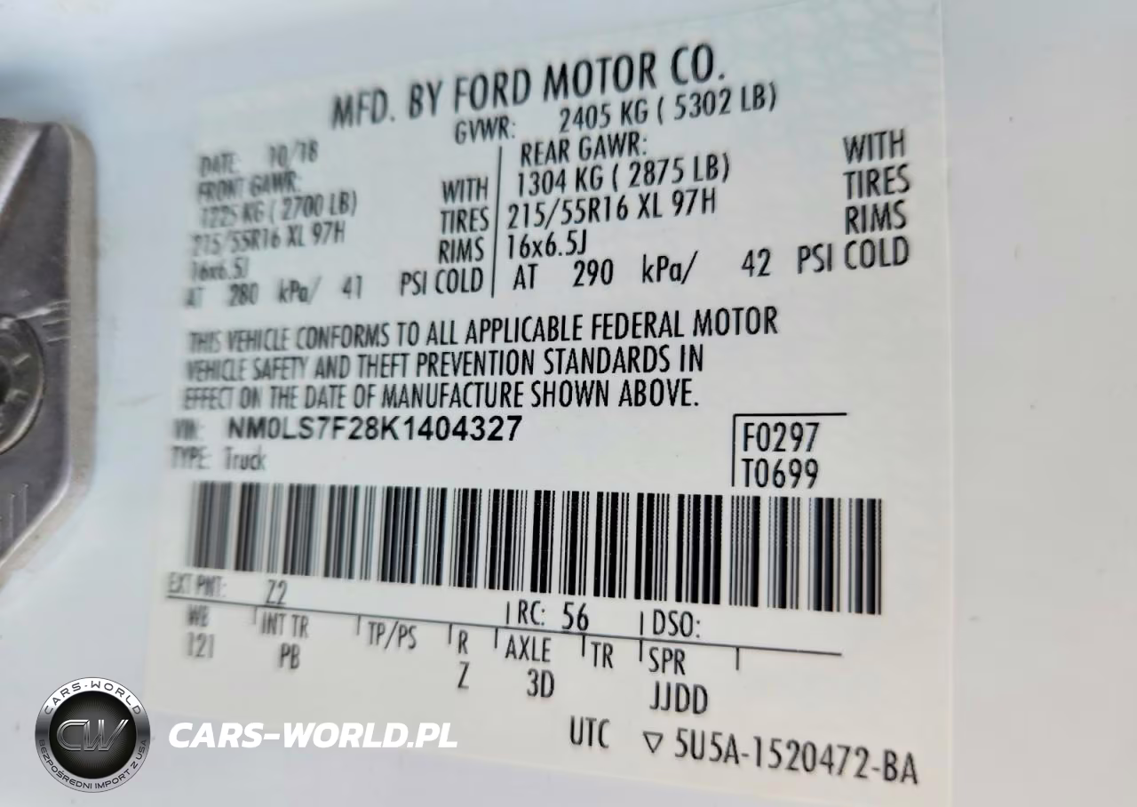 2019 Ford Transit Connect Xlt VIN:NM0LS7F28K1404327 - 13