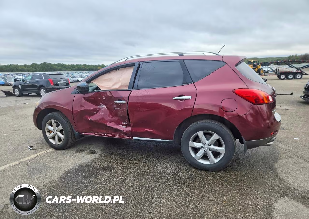 2010 Nissan Murano S VIN:JN8AZ1MW1AW134954 - 2