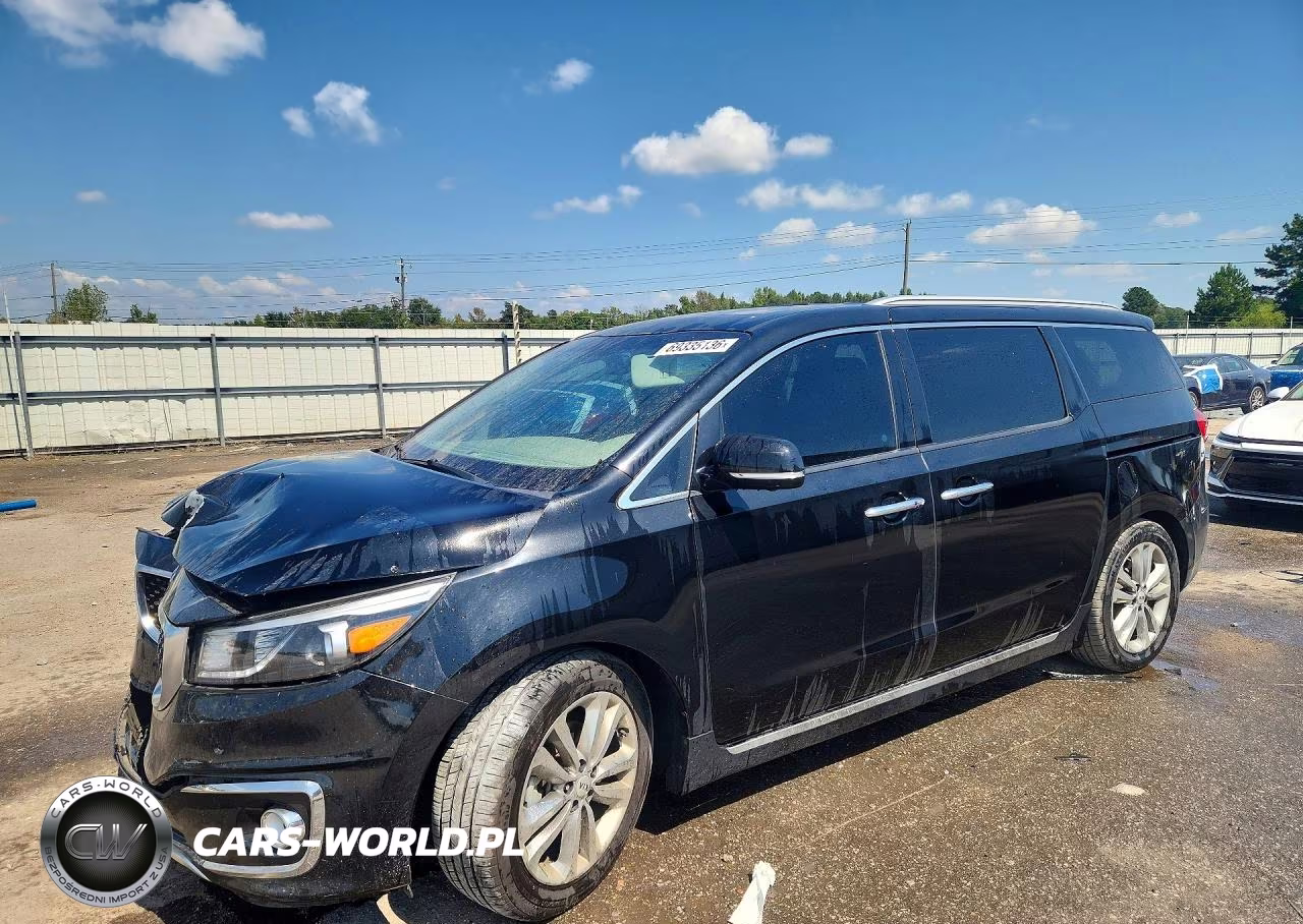 2018 Kia Sedona Sxl VIN:KNDME5C14J6346491 - 1