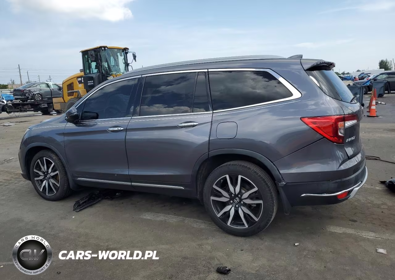 2021 Honda Pilot Touring VIN:5FNYF5H91MB019892 - 2