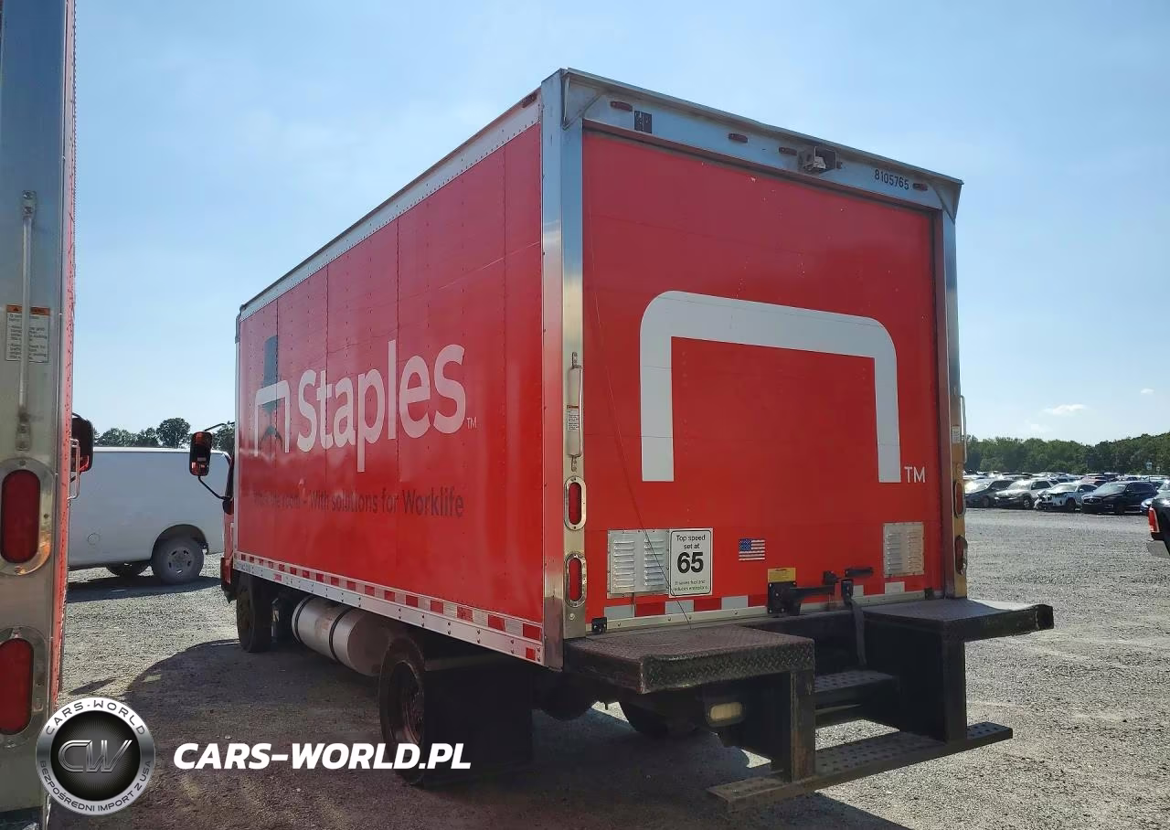 2017 Hino 195 Box Truck VIN:JHHSDM2H2HK005785 - 2