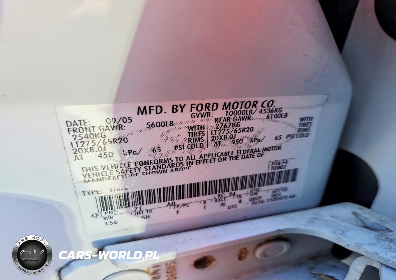 2006 Ford F250 Super Duty VIN:1FTSW21P66EB29614 - 12