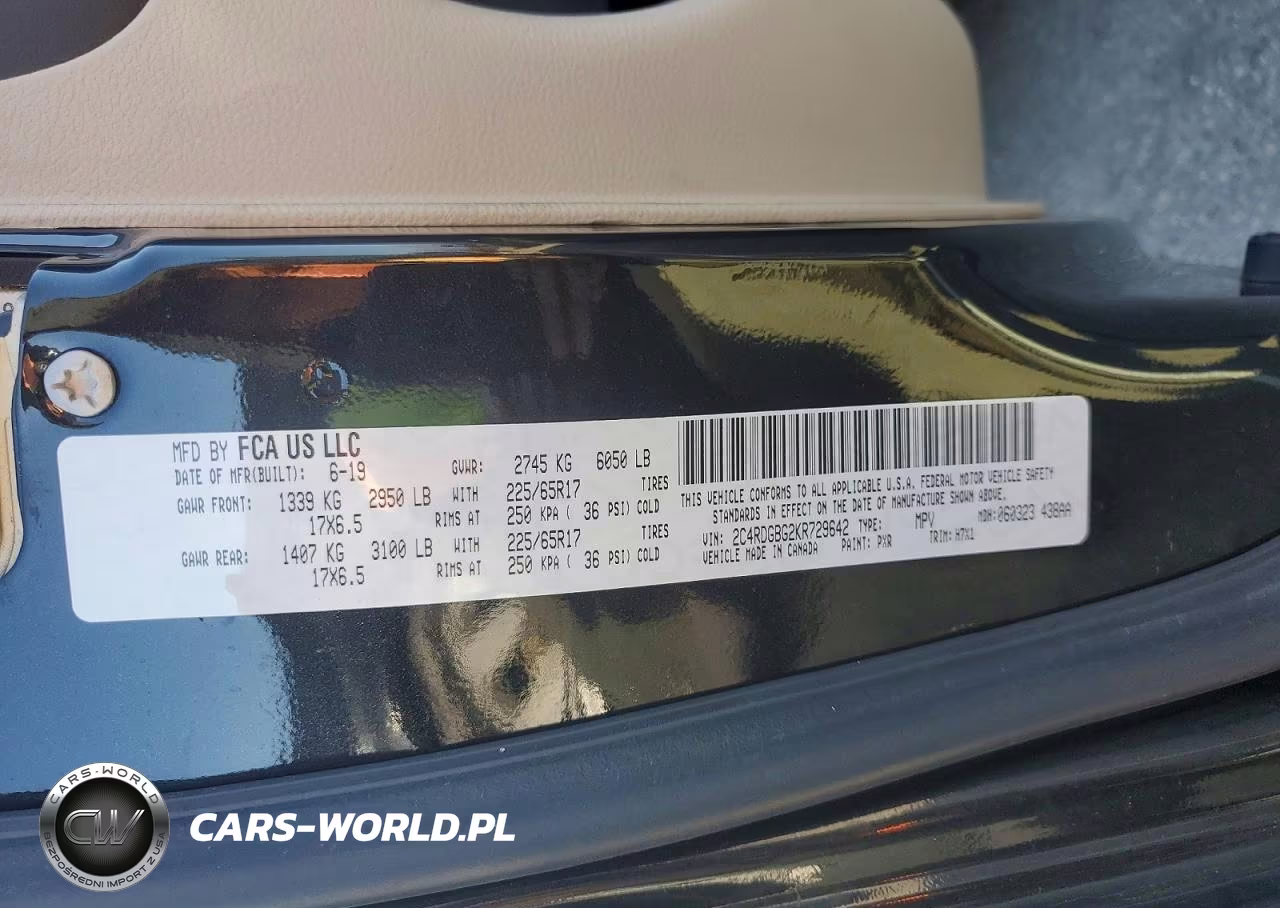 2019 Dodge Grand Caravan Se VIN:2C4RDGBG2KR729642 - 13