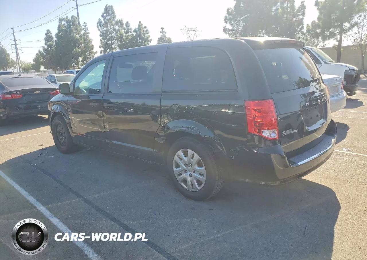 2019 Dodge Grand Caravan Se VIN:2C4RDGBG2KR729642 - 2