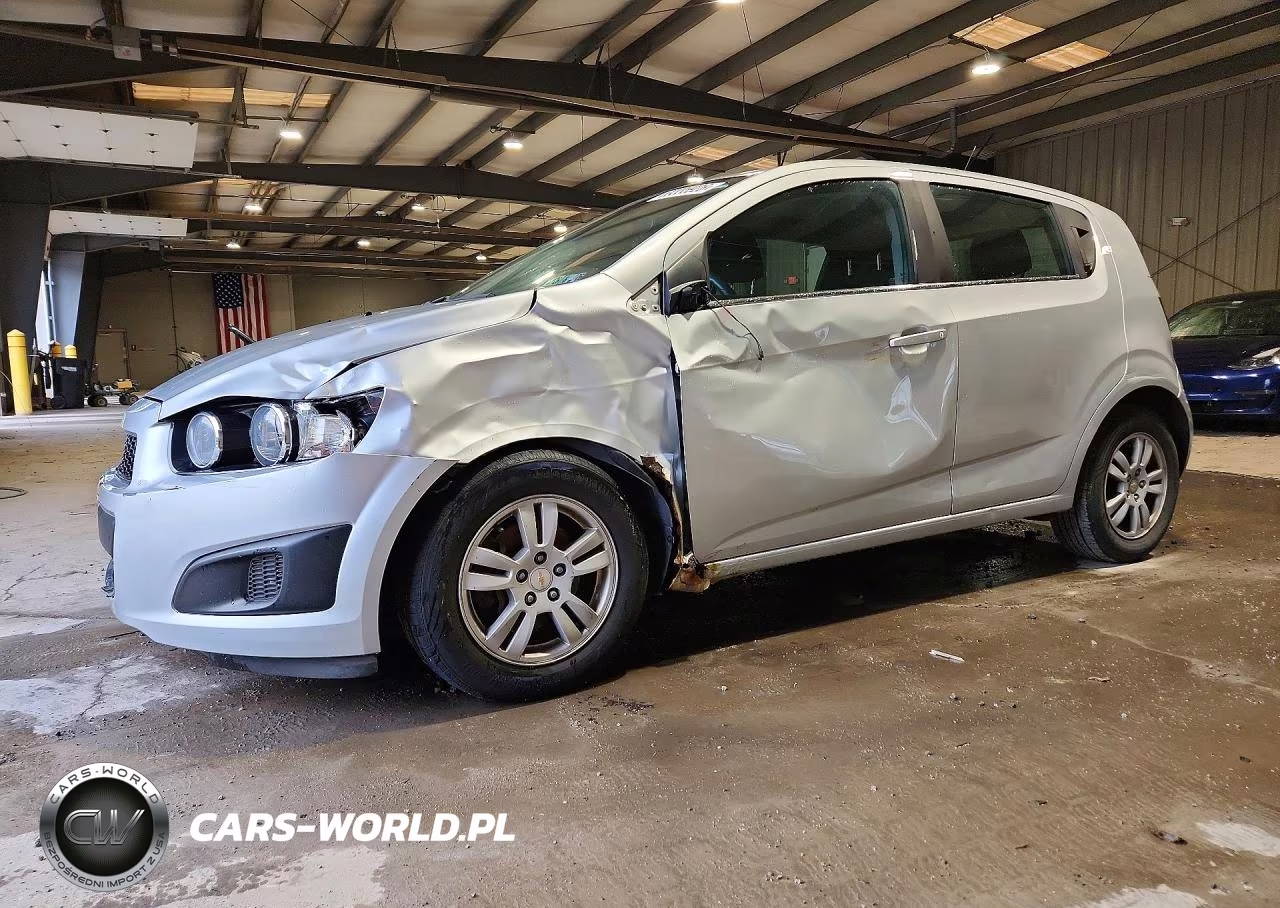 2012 Chevrolet Sonic Lt VIN:1G1JC6SH6C4167227 - 1