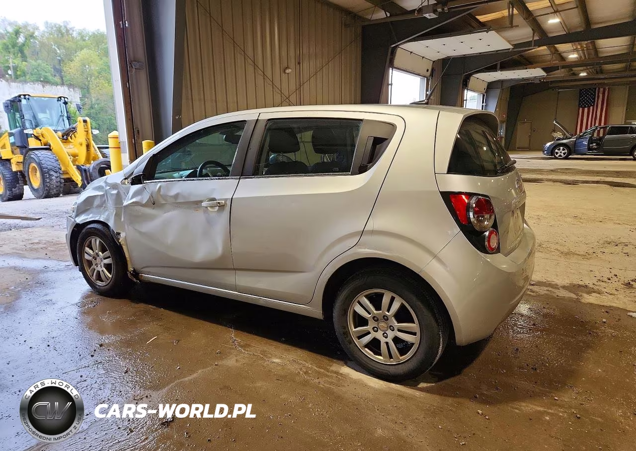 2012 Chevrolet Sonic Lt VIN:1G1JC6SH6C4167227 - 2