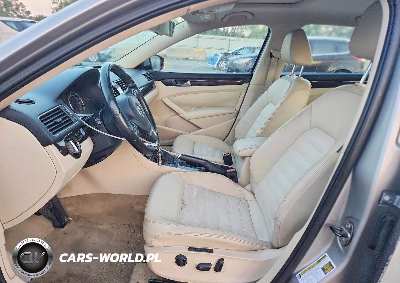 2014 Volkswagen Passat Sel VIN:1VWCN7A37EC080190 - 7