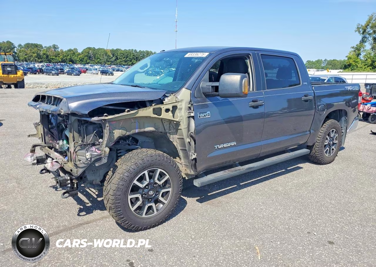 2018 Toyota Tundra Crewmax Sr5 VIN:5TFDW5F10JX725281 - 1