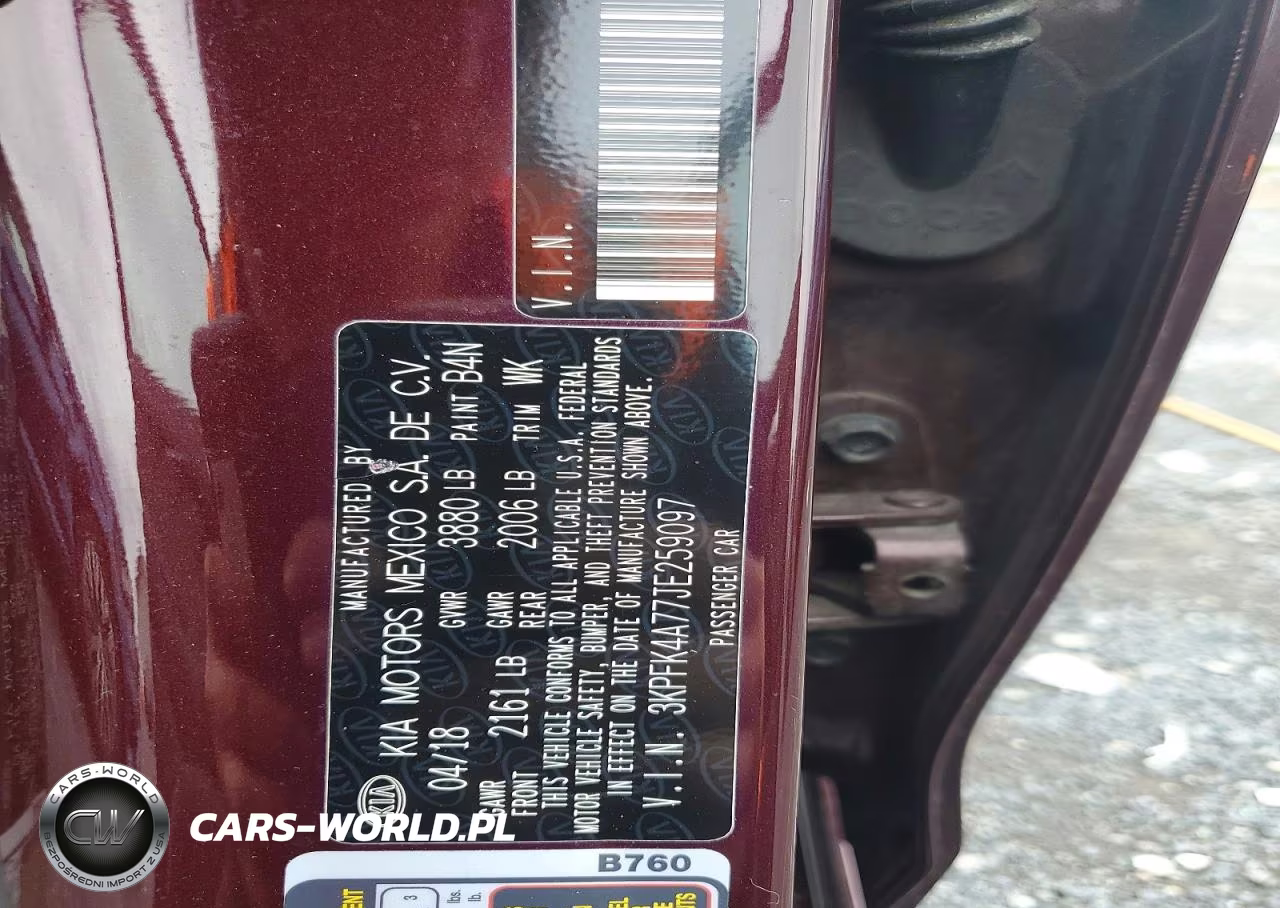 2018 Kia Forte Lx VIN:3KPFK4A77JE259097 - 12