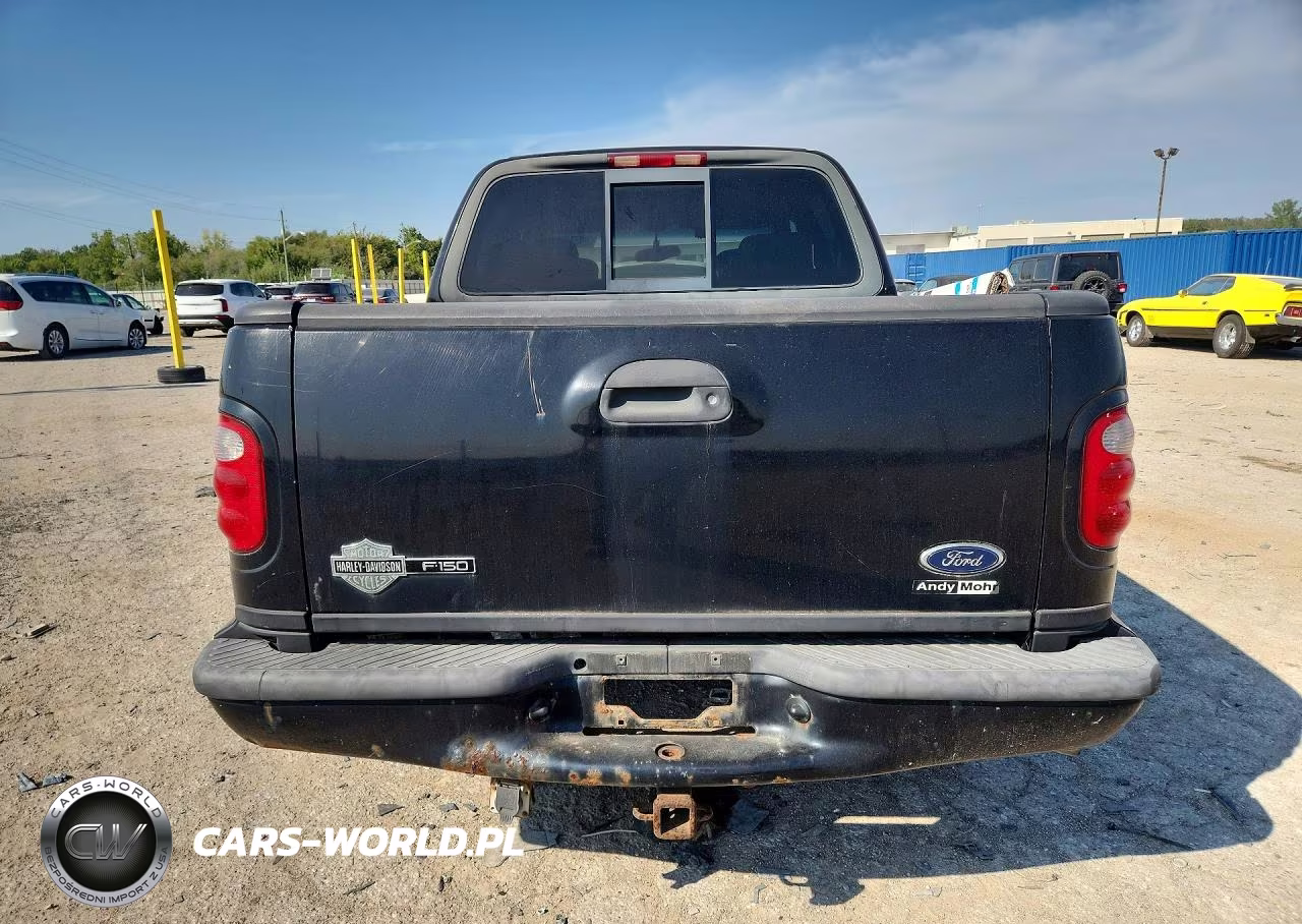 2001 Ford F150 Supercrew Harley Davidson VIN:1FTRW07L81KA21402 - 6