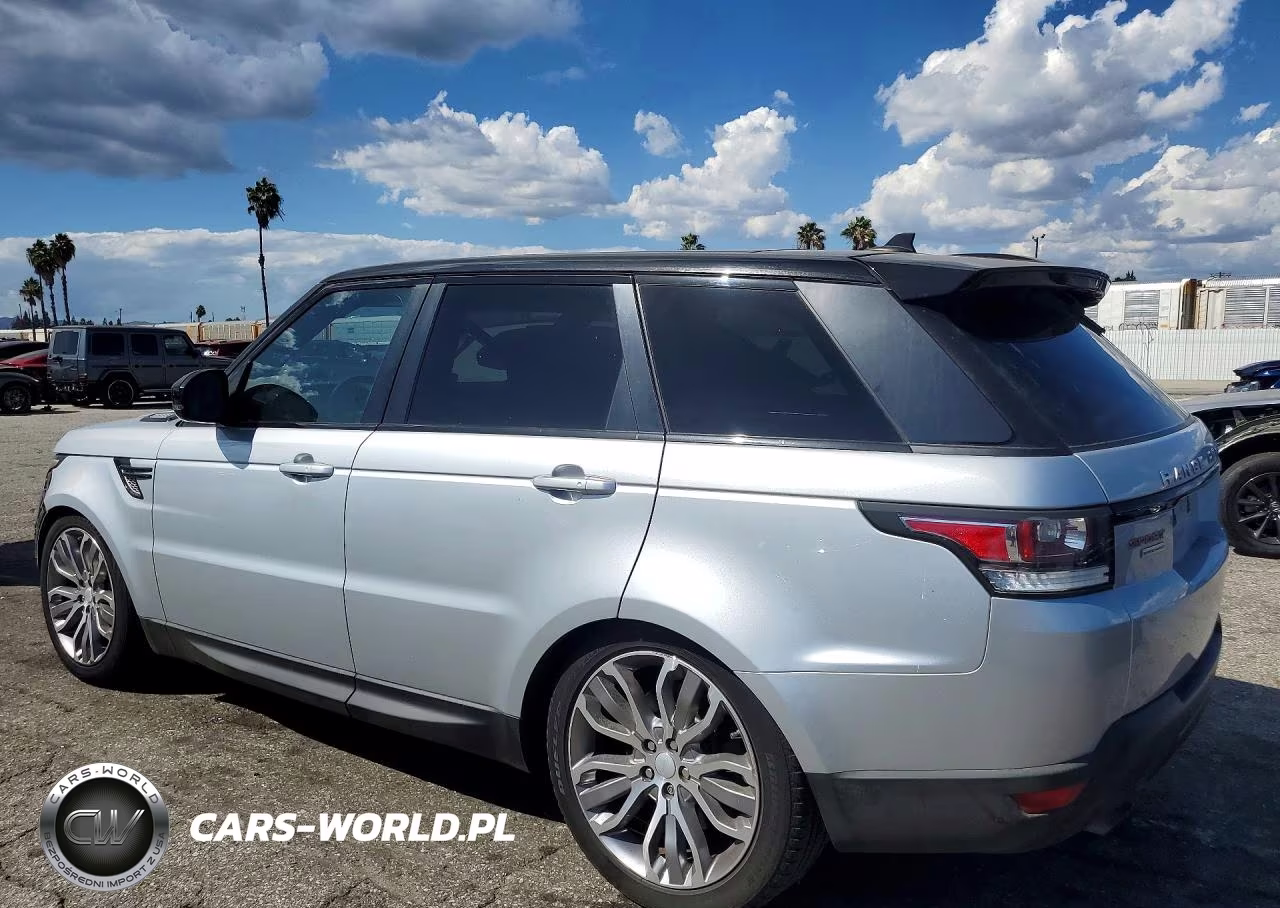 2015 Land Rover Range Rover Sport Sc VIN:SALWR2TFXFA621804 - 2