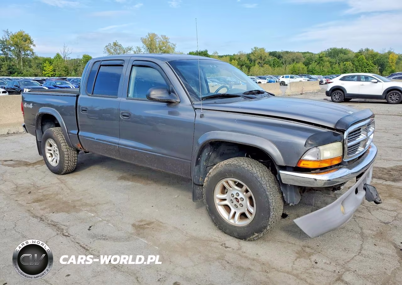 2003 Dodge Dakota Quad Slt VIN:1D7HG48N33S344345 - 4