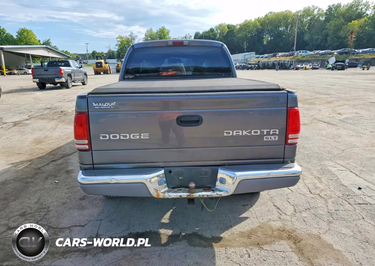 2003 Dodge Dakota Quad Slt VIN:1D7HG48N33S344345 - 6
