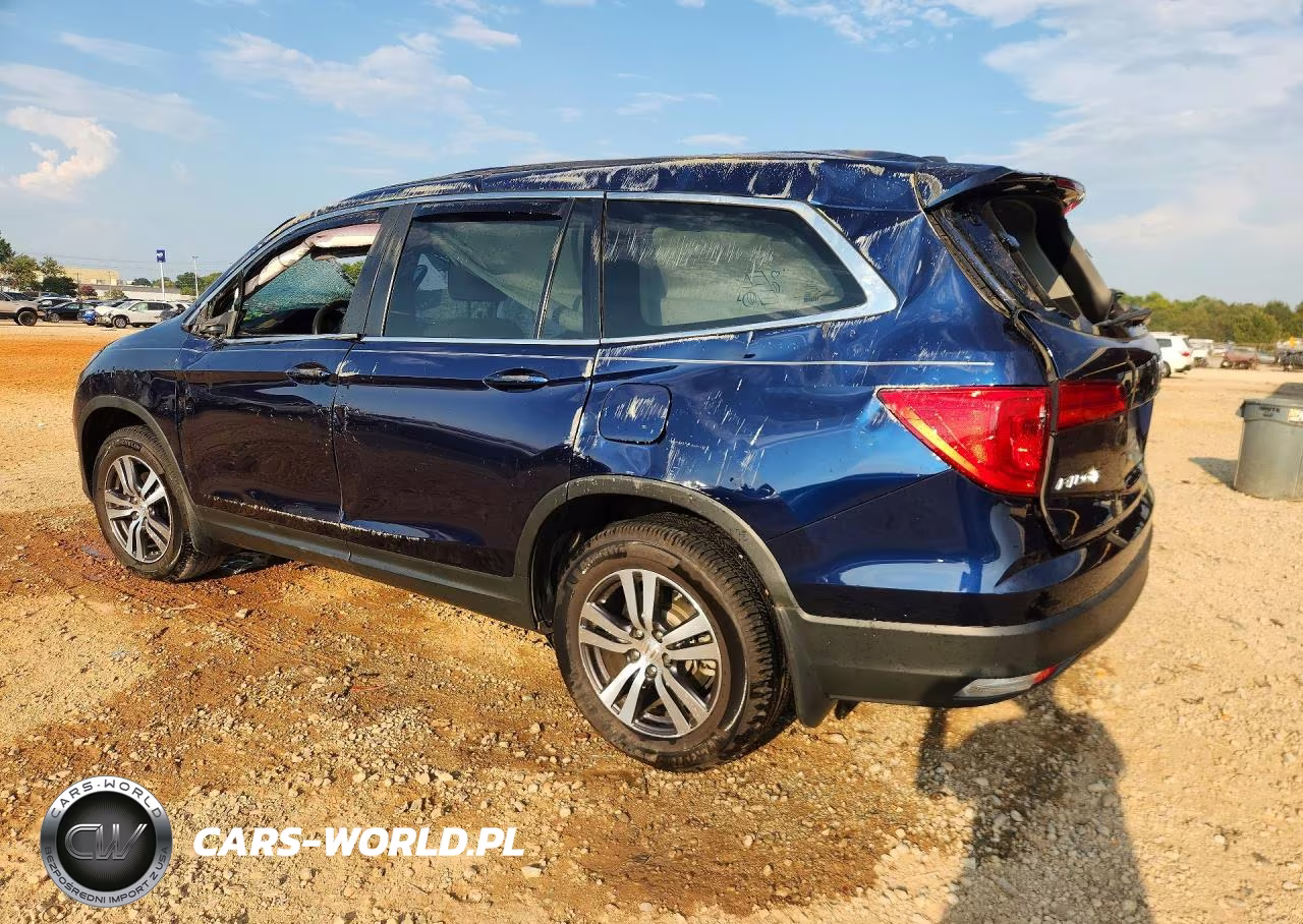 2018 Honda Pilot Exl VIN:5FNYF5H55JB015143 - 2