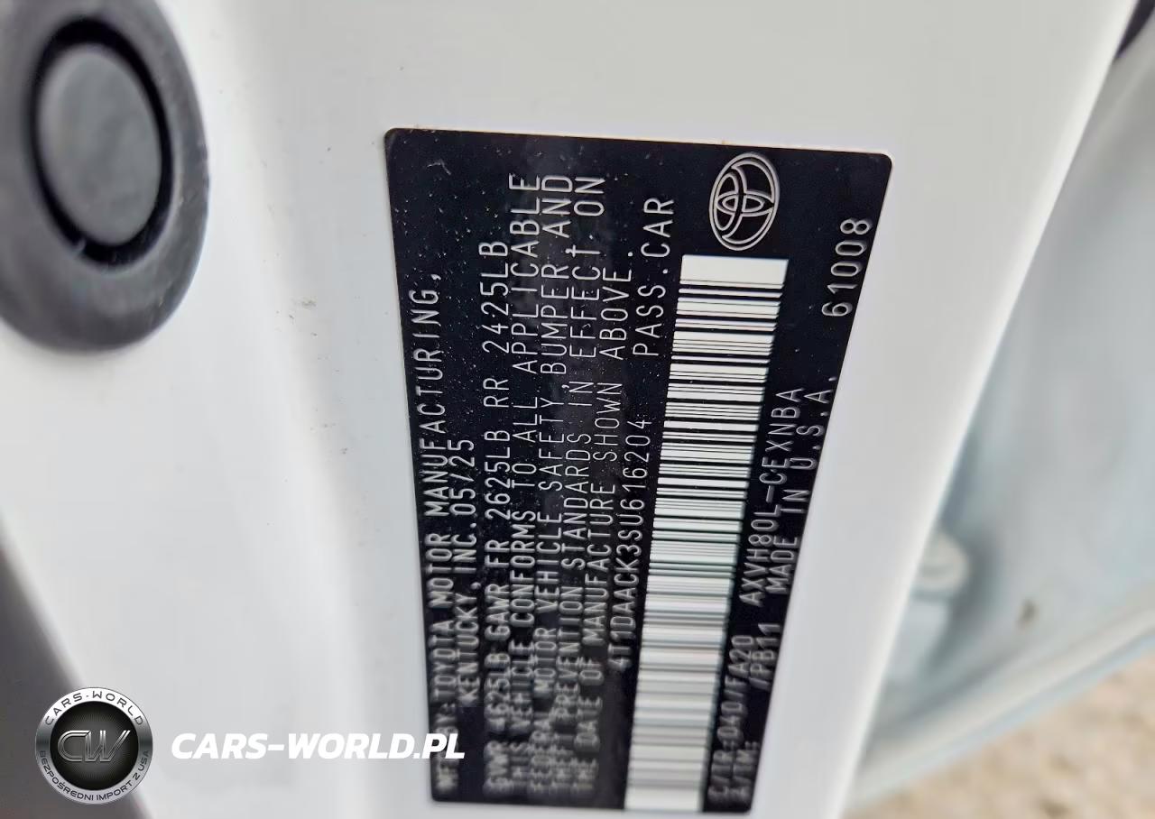2025 Toyota Camry Le VIN:4T1DAACK3SU616204 - 12
