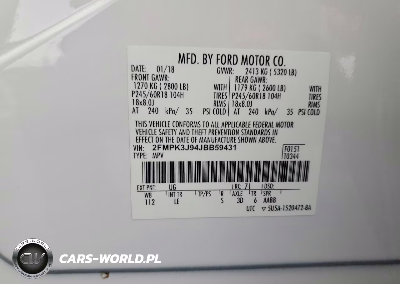 2018 Ford Edge Sel VIN:2FMPK3J94JBB59431 - 12