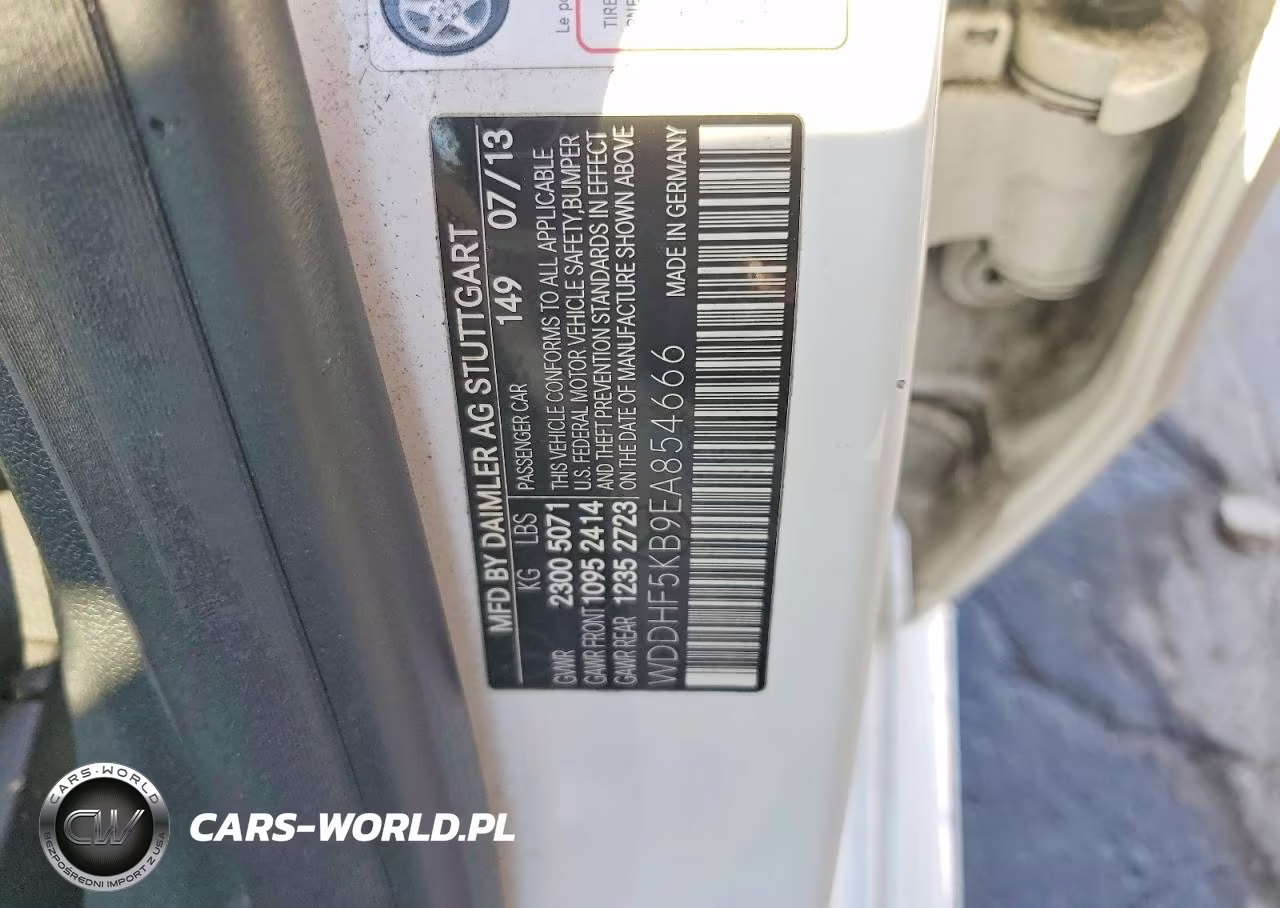 2014 Mercedes-Benz E 350 VIN:WDDHF5KB9EA854666 - 13