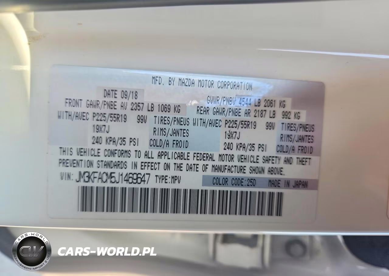 2018 Mazda Cx-5 Touring VIN:JM3KFACM5J1469647 - 12