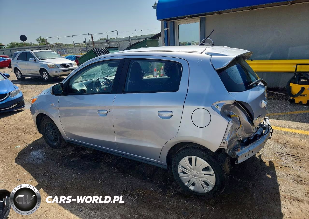 2024 Mitsubishi Mirage Es VIN:ML32AUHJ1RH020219 - 2