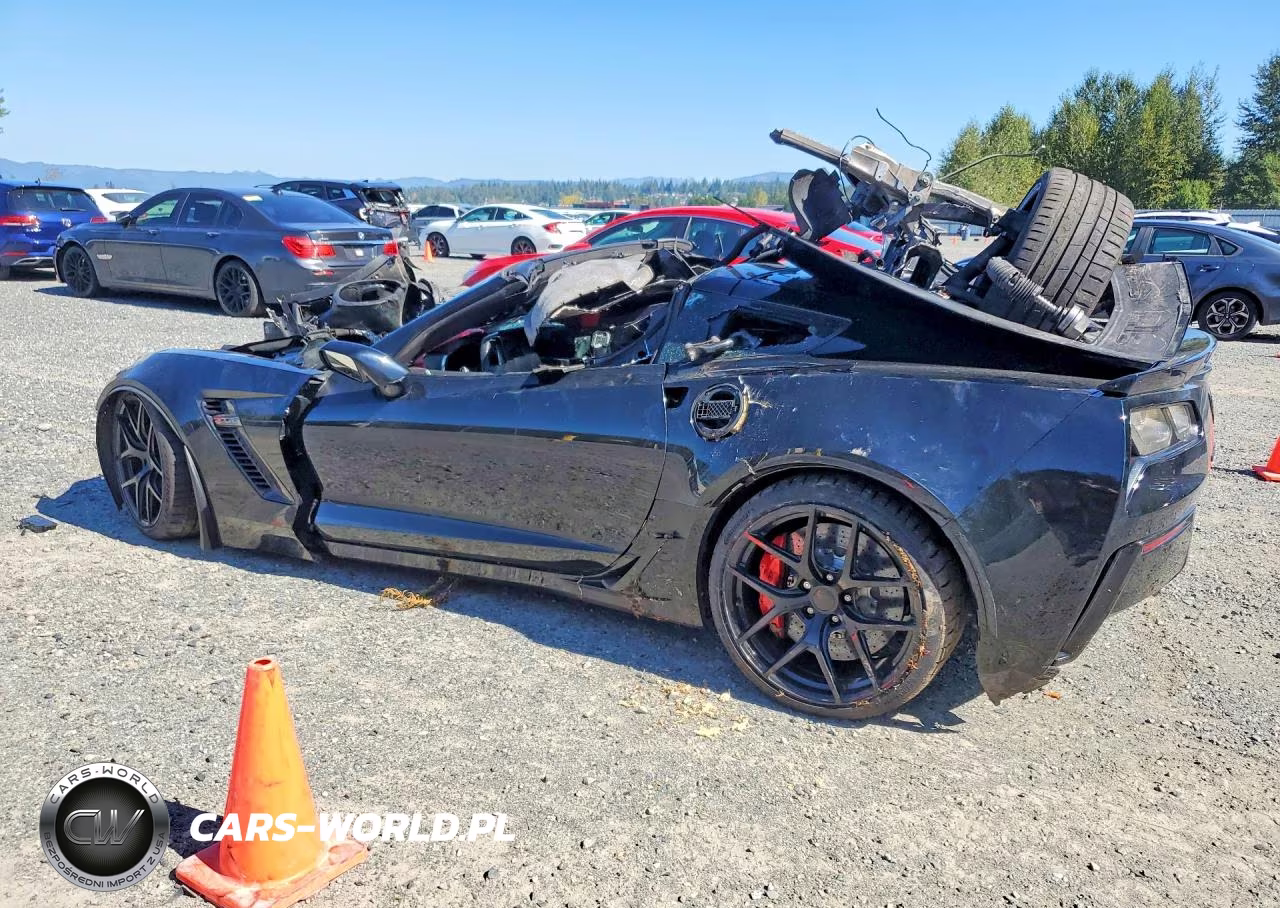 2017 Chevrolet Corvette Z06 2Lz VIN:1G1YS2D69H5606363 - 2