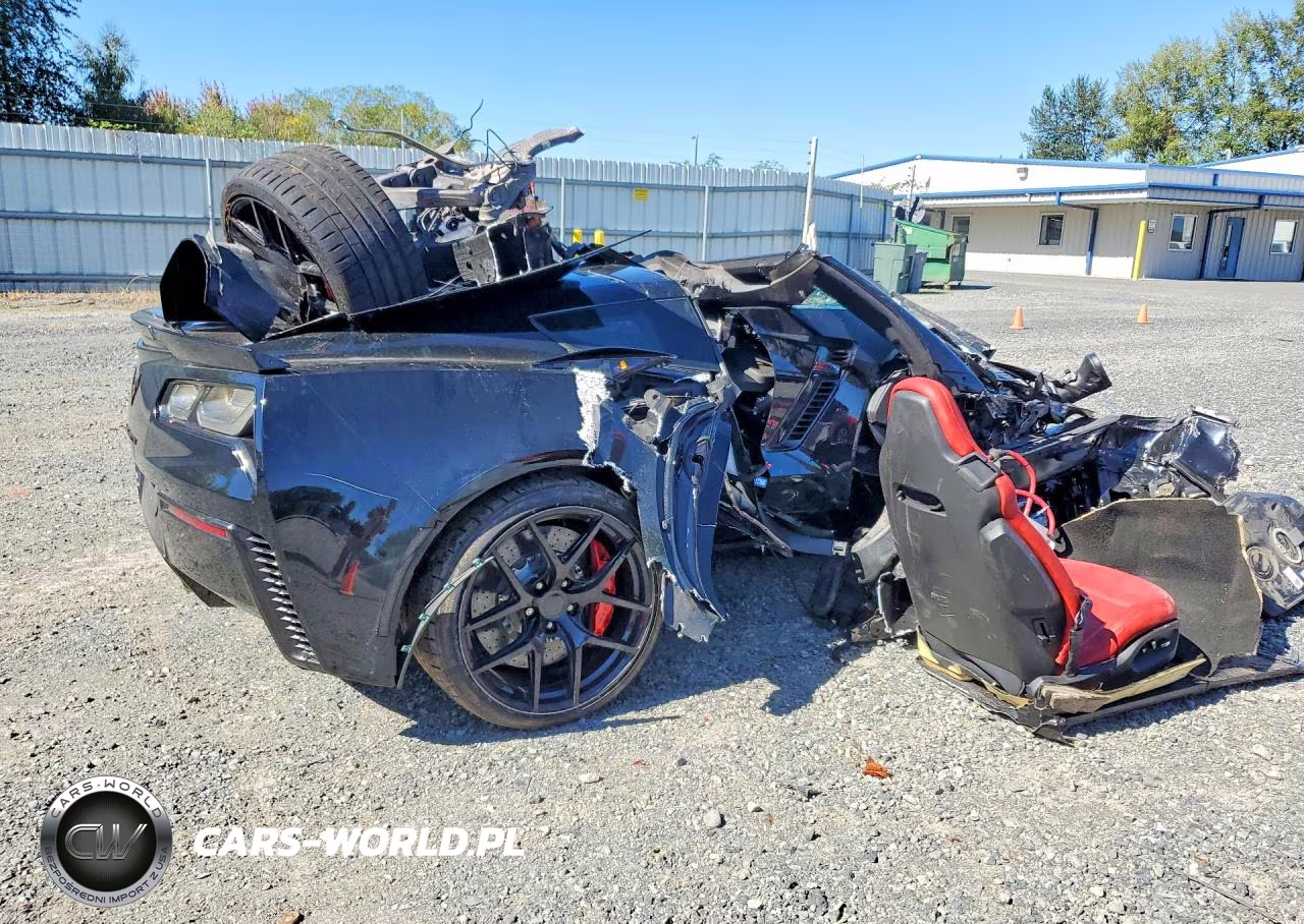 2017 Chevrolet Corvette Z06 2Lz VIN:1G1YS2D69H5606363 - 3