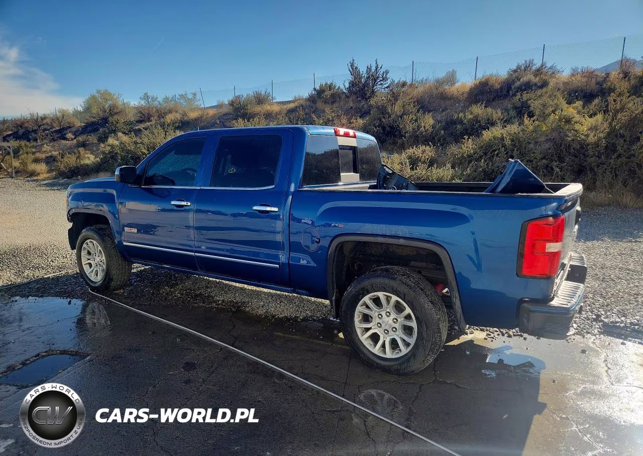 2015 GMC Sierra K1500 Slt VIN:3GTU2VECXFG422728 - 2