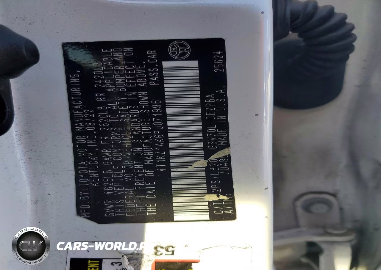 2023 Toyota Camry Xse V6 VIN:4T1KZ1AK6PU071996 - 12
