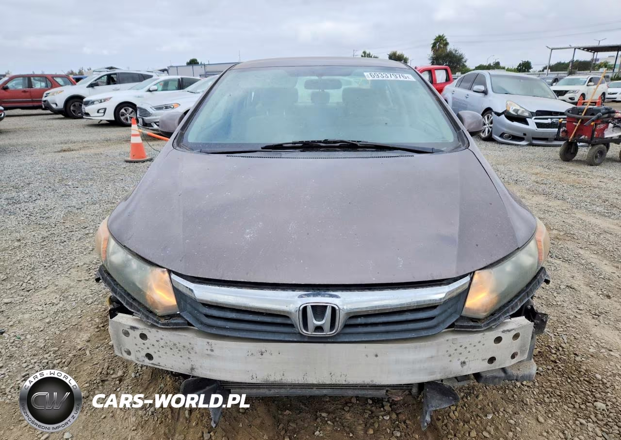 2012 Honda Civic Lx VIN:19XFB2F51CE321818 - 5