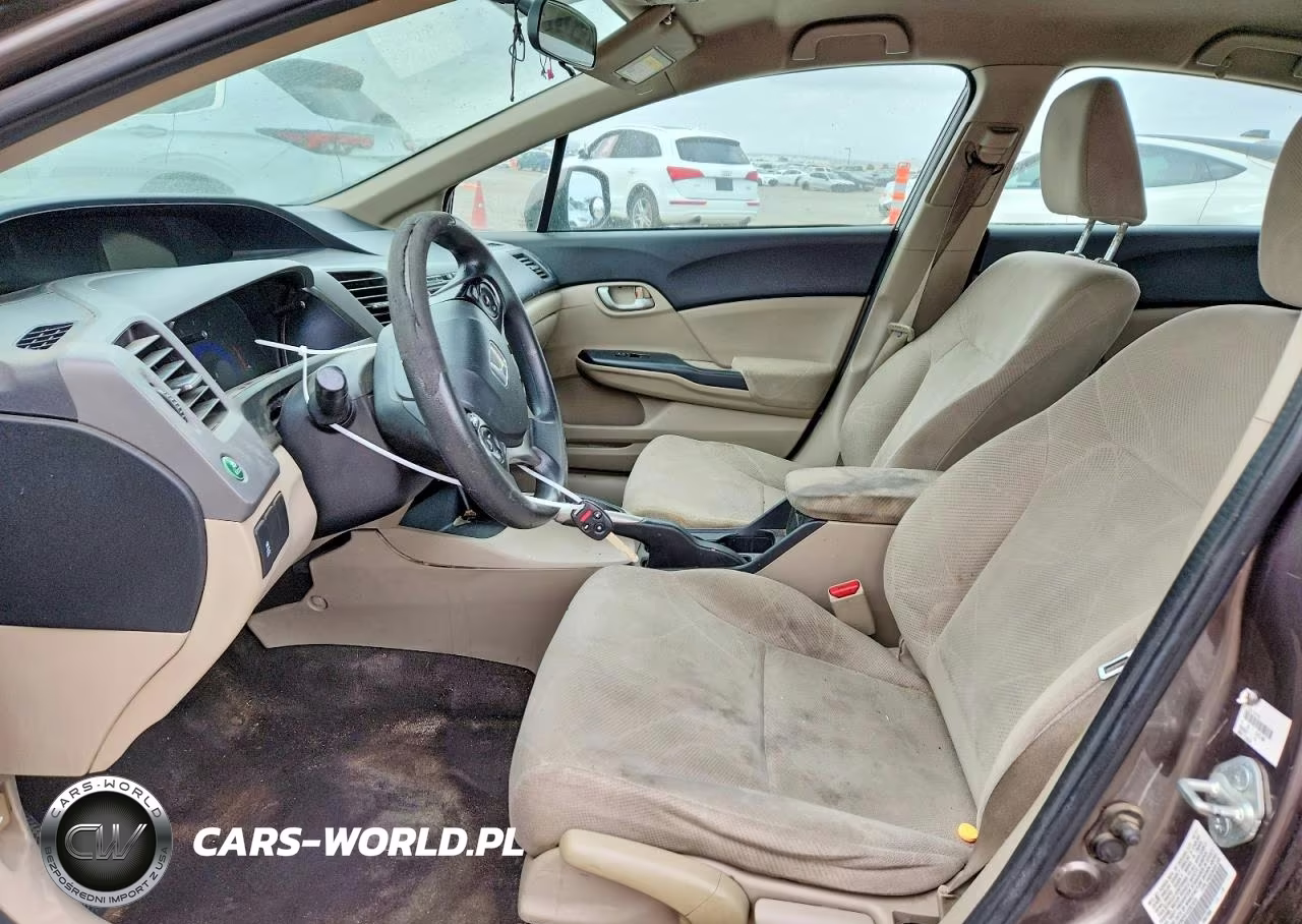 2012 Honda Civic Lx VIN:19XFB2F51CE321818 - 7