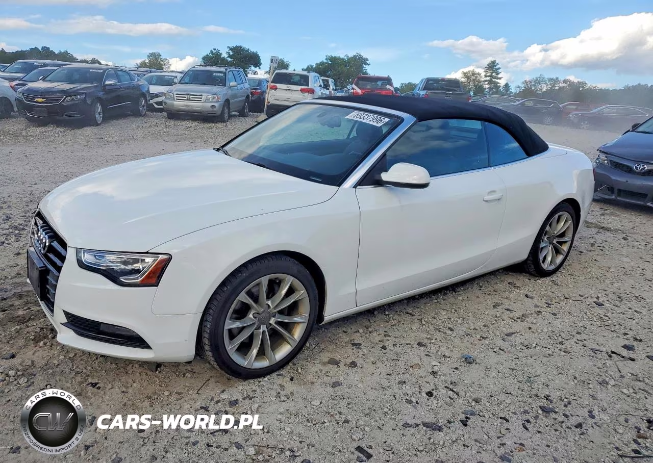 2013 Audi A5 Premium Plus VIN:WAULFAFH6DN011184 - 1